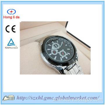 Stainless steel case back wrist watch